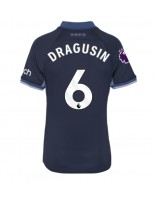 Tottenham Hotspur Radu Dragusin #6 Vieraspaita Naisten 2023-24 Lyhythihainen